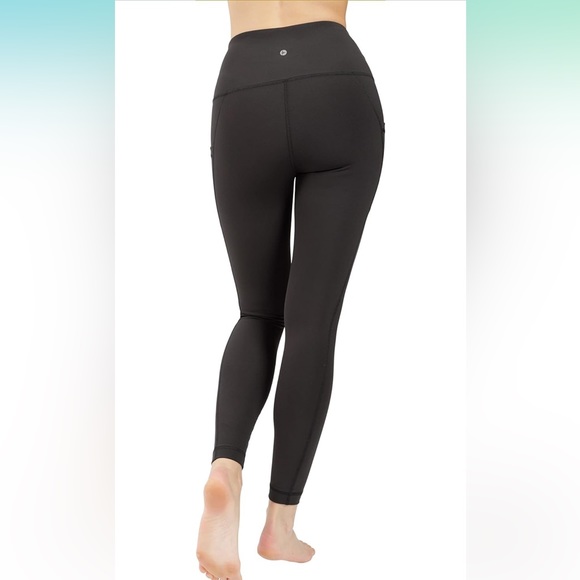 NWT. 90 Degree By Reflex High Waist Tummy Control Interlink AnkleLength Leggings - Picture 2 of 3